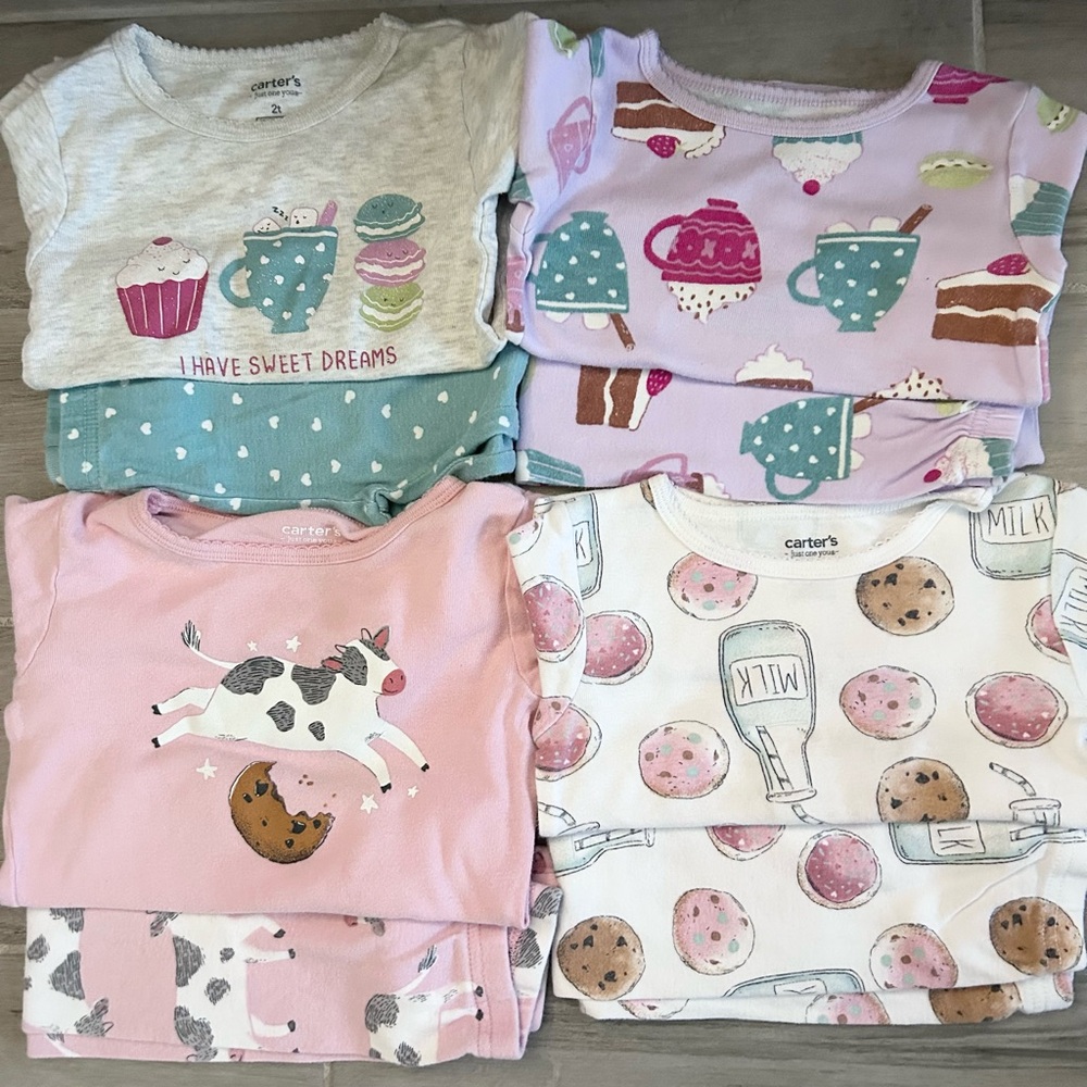 Toddler Pajama Sets - Like New
